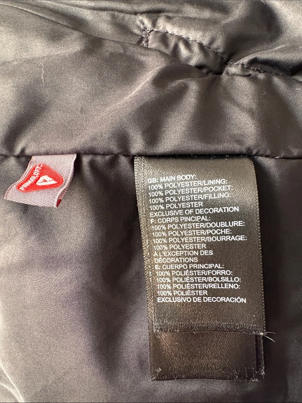 The North Face Men’s Small Hydrenalite Down Jacket Black Quilted Puffer